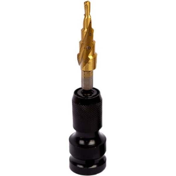 Hexskaft Flöjt Spiral Flöjt Bits för trä, stål, aluminium, metall - Hålsåg - Kobolt - 6542 Triangulär skaft Spiral Fl
