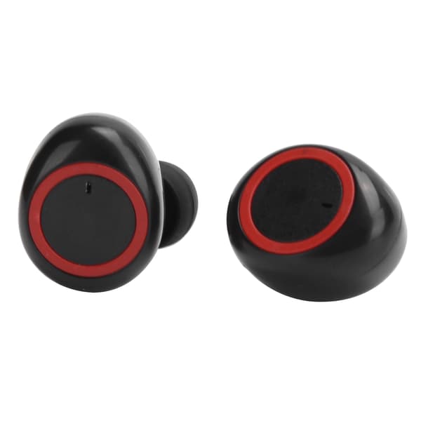 Y50 Trådløse Bluetooth Ørepropper Stereo Hovedtelefon Bluetooth 5.0 Headset Sort Rød