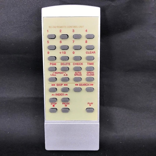 erstatning Rc-342 For Teac Cd Fjernkontroll Fernbedienung