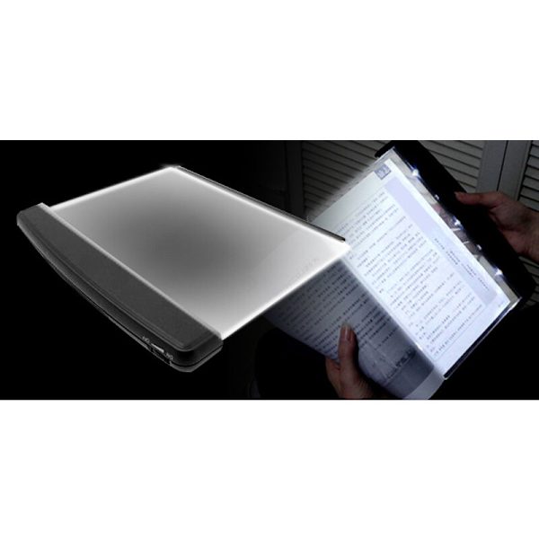 Multifunktionell LED-surfplatta nattseende läslampa Ögonskydd bokljus bokläslampa, surfplatta boklampa, f