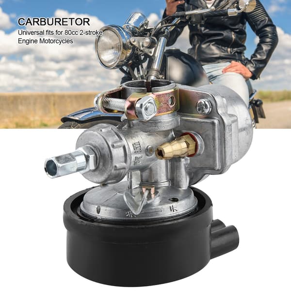 Universal motorcykelkarburator til 80cc 2-taktsmotor
