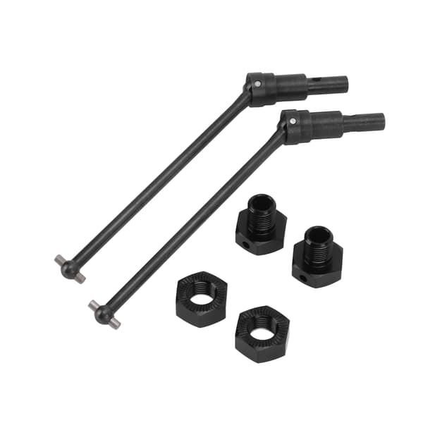 JLB 1 10 RC Bil Forreste Bageste Metal Drivaksel Sort Tilbehørsdele