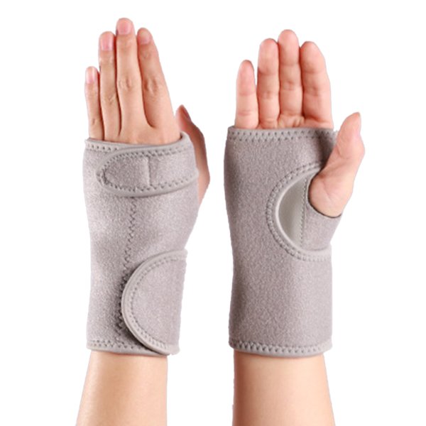 Justerbart, ventilerande handledsstöd med stålplatta, 2-pack