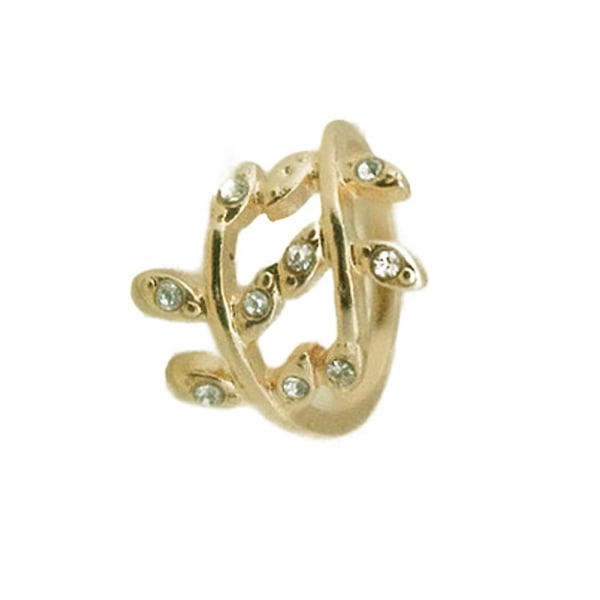 4 stk Damemote Rhinestone Hjerte Bladknoke Midi Band Ringer Smykkesett
