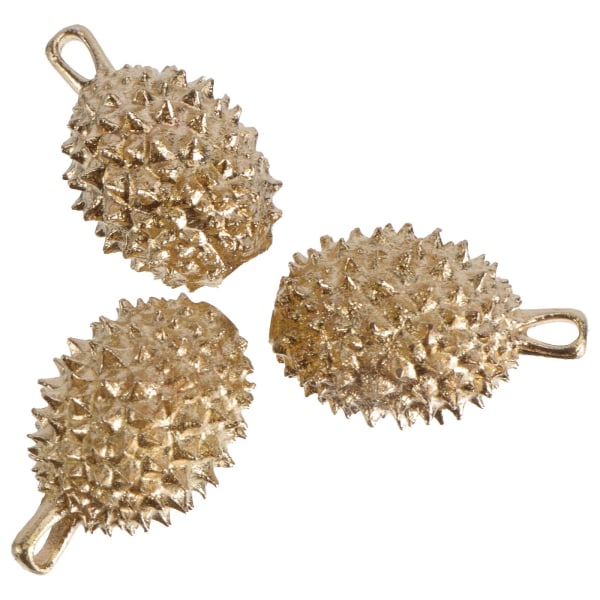 3kpl Brass King Of Fruit avaimenperäriipus Durian avaimenperäriipus (satunnainen väri)