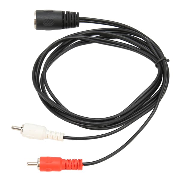 DIN 7-pin hun til dobbelt RCA han-kabel 1,5 m fleksibel plug and play-lydadapter