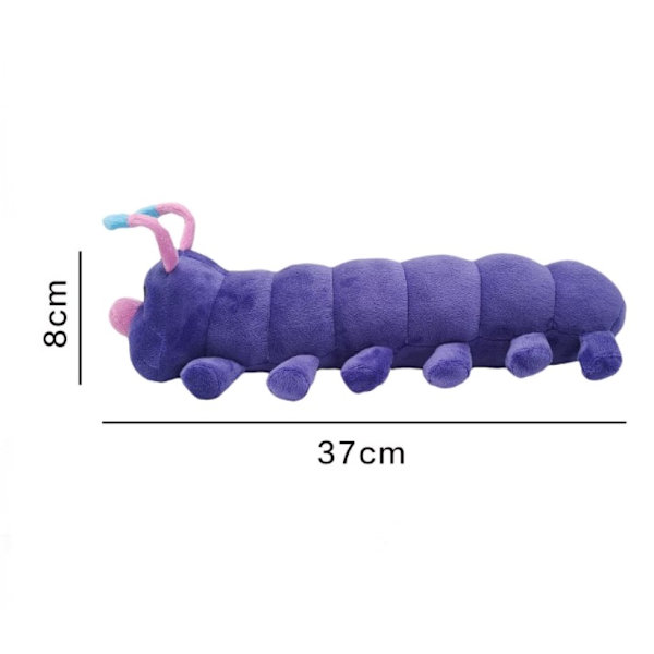 bobby ympäröivä aurinkokukka toukka pehmolelu purple worm
