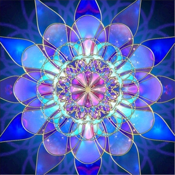 Diamond painting hel diamant DIY prick diamond painting korsstygn konst hantverk canvas väggdekoration, kristall set blomma-30*30cm,