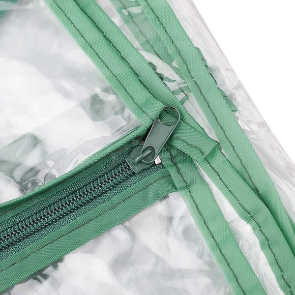 2-kerroksinen PVC-kasvihuoneen cover – korvaava minipuutarhakasvihuoneen cover sisä- tai ulkokäyttöön (silitysrautateline ei sisälly)