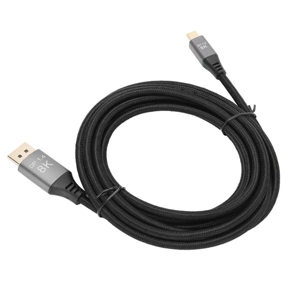 Mini DP til DP Kabel 1.4 Versjon 8K Høydefinisjonsadapter 3 Meter