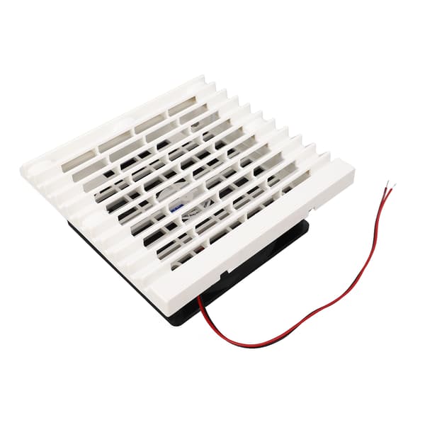 RV Side Eksosventilator Lamellrist Luktfjerning Stille Ventilasjon 12V DC Bobil