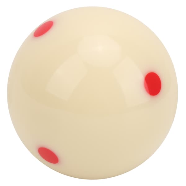 Standard træningskøbold til pool - 57,2 mm Red Dot Practice Billardtilbehør