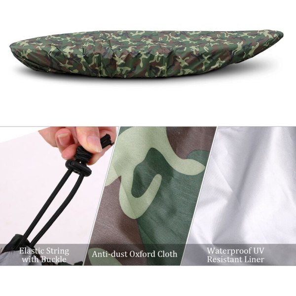 3,5 m (sopii 2,6-3 m veneisiin) Camouflage cover Camouflage kanootin cover