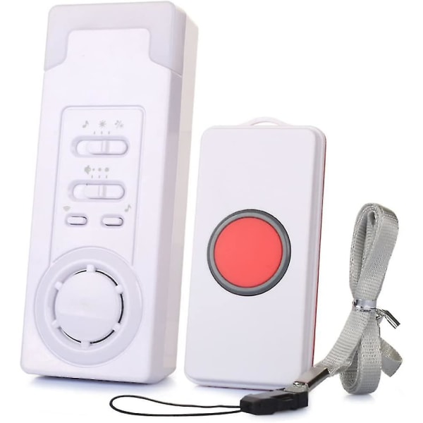 Trådlös Caregiver Smart Personal Personsökare System Emergency Care Alarm Call Button