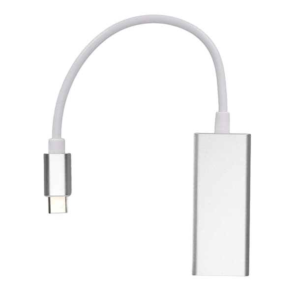 USB C til RJ45 Ethernet-adapter 9100 MB Sølv Stabil Overføring for MacBook Pro Galaxy S9 S8 Note