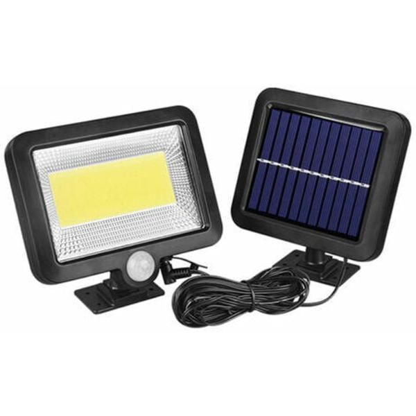100Cob soldriven väggnattlampa, rörelsesensor