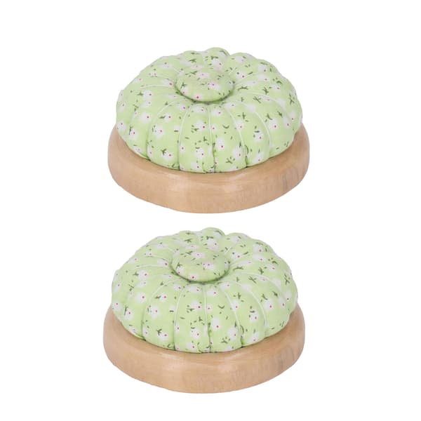 2 STK Magnetisk Græskarformet Synåls Holder Nålepude til DIY Korssting