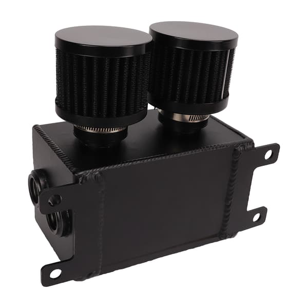 1200 ml Twin Baffle Dual Filter Oljeoppsamler Kit