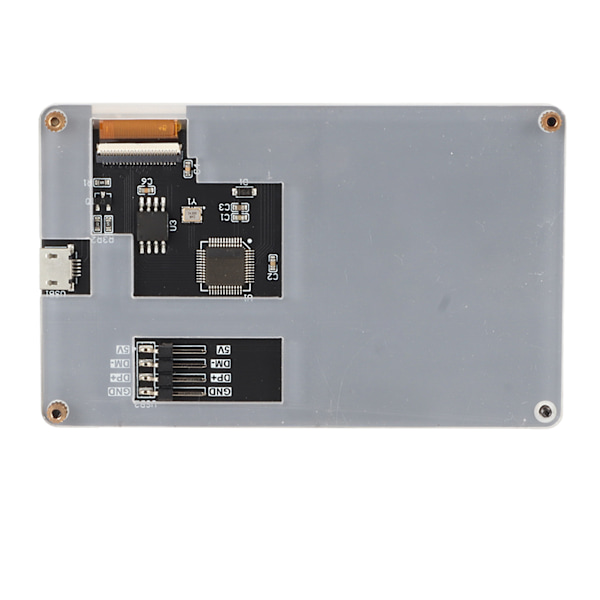 3.5in PC Temperaturövervakare Dubbelt USB-gränssnitt IPS Mini Skärm CPU GPU RAM HDD Datavisning för AIDA64 Windows Linux