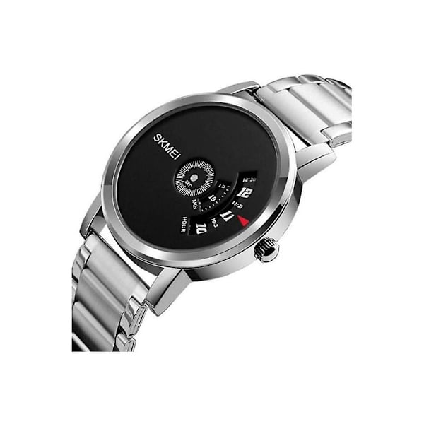 Herre analog metalur 1260 - 39 Mm - Sølv