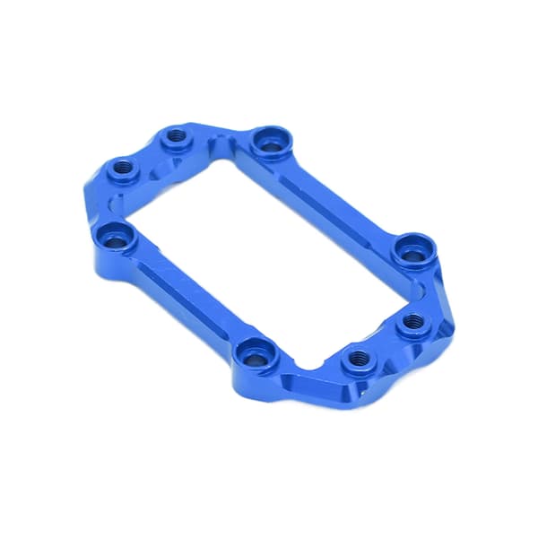 Styreservofeste i aluminiumslegering for Arrma Kraton 1/8 RC-biler Blå