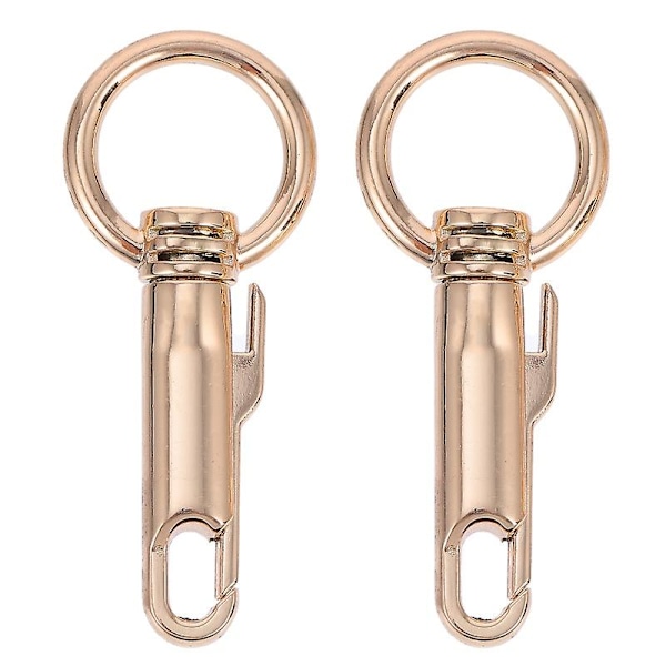 2st Väska Spännen Bra Användbar Väska Snap Hook Metall Väska Spännen Kedja Handväska Spännen Golden