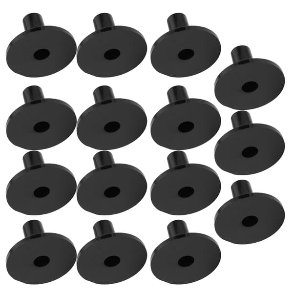 15 stk. plasttrommesymbalhylser, tilbehør for slagverksutskifting