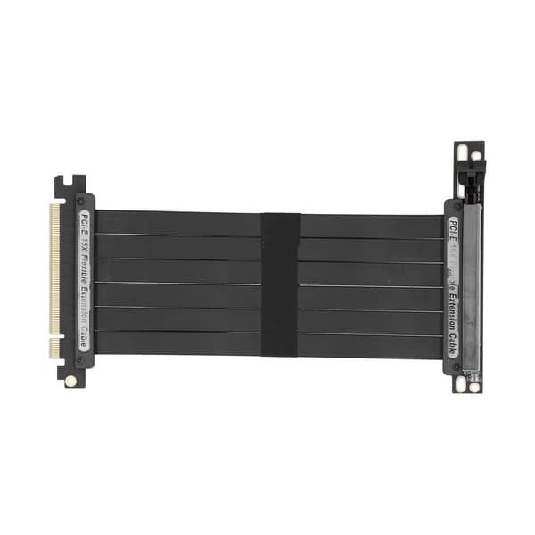 PCIE 16X Riser-kabel Grafikkort Vertikal Montering med LED