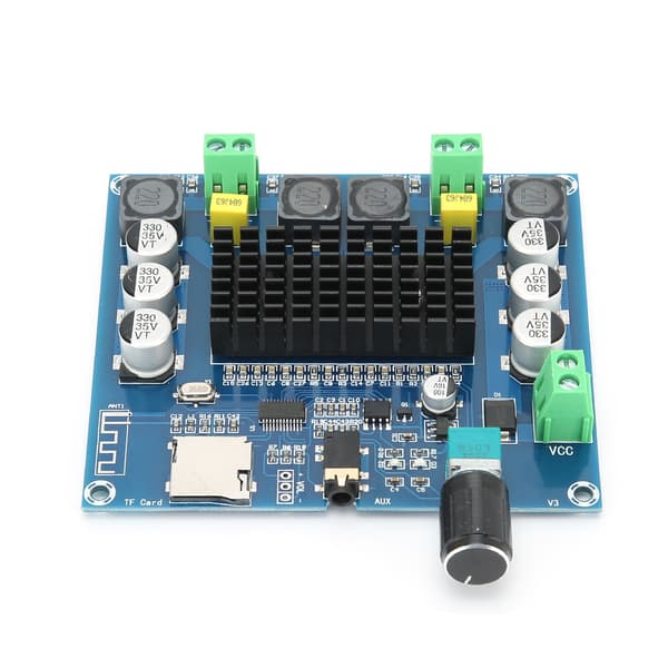 A105 TDA7498 100Wx2 Digital Bluetooth Audioforsterkerkort med justerbart volum