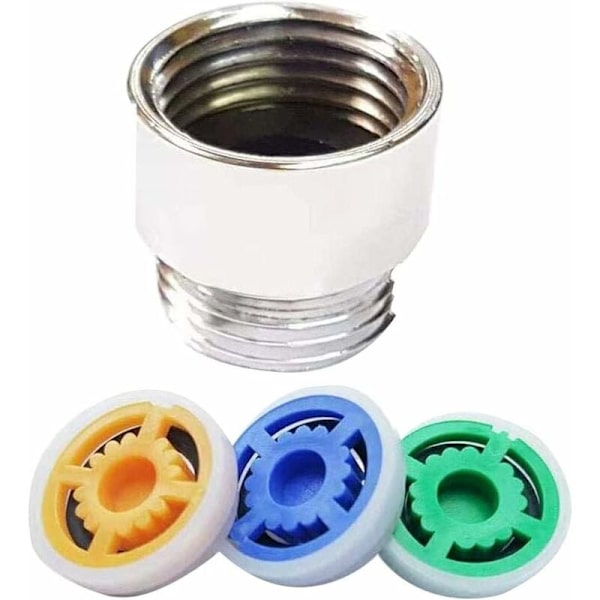 4 stykker brusereducer, Reguleret Flow Shower, Shower Flow Regulator, Water Flow Restrictor, Holdbar kobber Shell Shower Flow Restrictor til Hotel, B