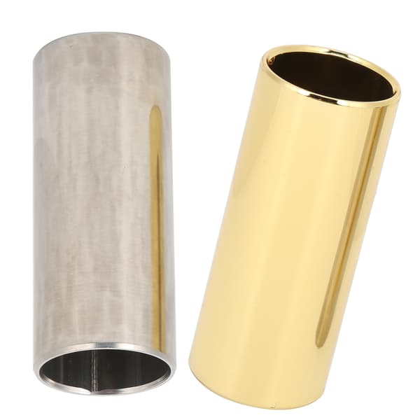 2 stk. Metal Guitar Slide Sæt til Elektrisk Bas Banjo Ukulele Tilbehør M02232
