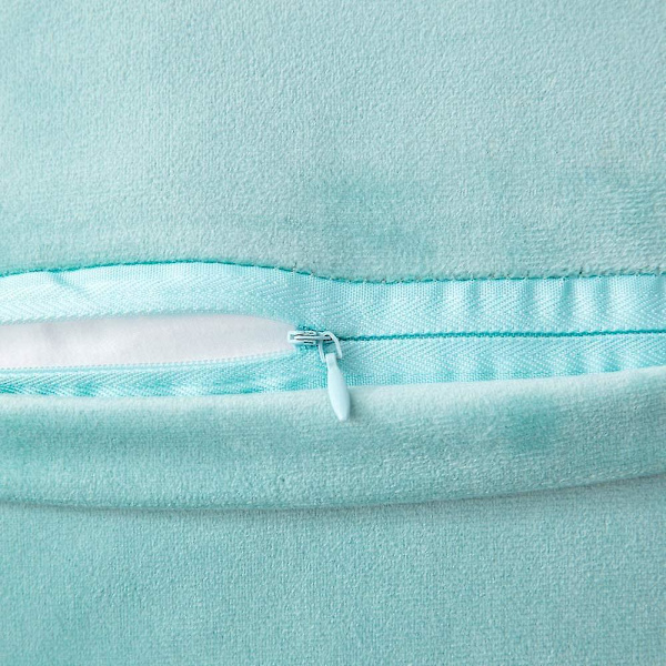 Paket med 2 Sammets-kuddfodral Pompom Dekorativa örngott Solida mjuka kuddfodral Med Poms Fyrkantig För Soffa Soffa Sovrum Bil 18x18tum Da 20 x20 Teal Green