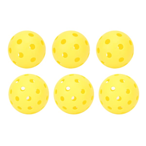 PE Gul Hög Studs Miljövänlig Pickleballboll Sportutrustning