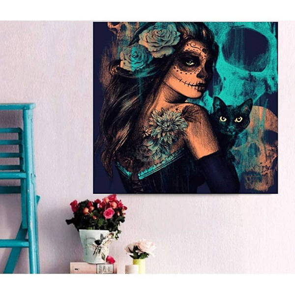 5D- diamond painting, tee-se-itse-koriste, joululahja, 40*50cm