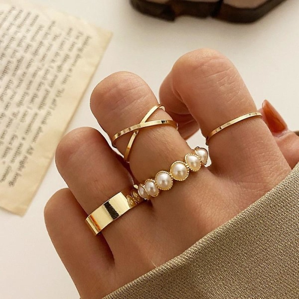 Ring Set Butterfly Fashion Smycken B2528 233