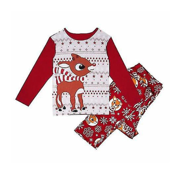 Perheeseen sopiva joulupyjamatti set Xmas-pyjamat L Dad