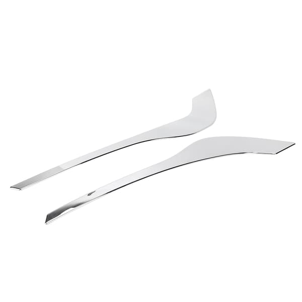 2 STK Front Tåkelys Trim ABS Krom Sølv Erstatning for Mazda CX5 KF 2017 2021