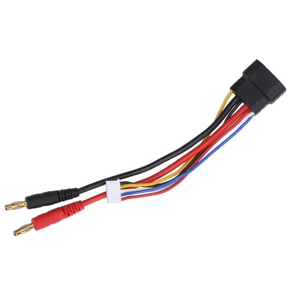 TRX-plugg til 4.0 bananplugger kontaktadapter batteriladerkabel for RC bilfly
