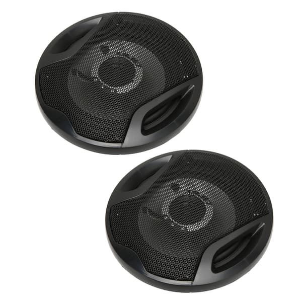 2st 400W 6 Tum Koaxial Bilhögtalare Diskant Bas Stereo Fordonsmodifiering