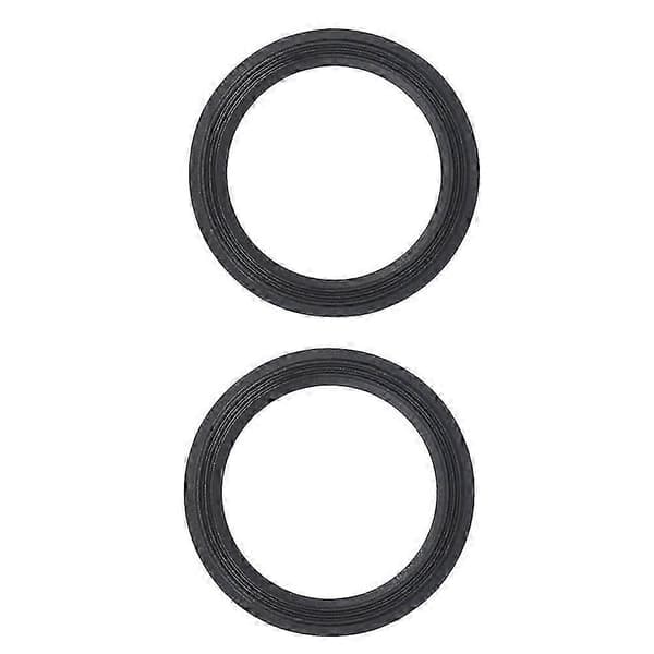 Højttalerophæng reparationssæt til 8 tommer - DIY kantringe Black