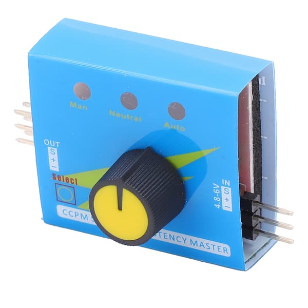 3CH Multi Servo Tester ECS Hastighetskontroll Strømkanal CCPM Master Meter