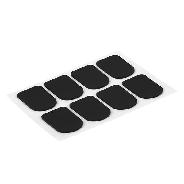 Saksofoni Klarinetti Suukappale Pehmuste Musta 0,8mm Pieni Soikea