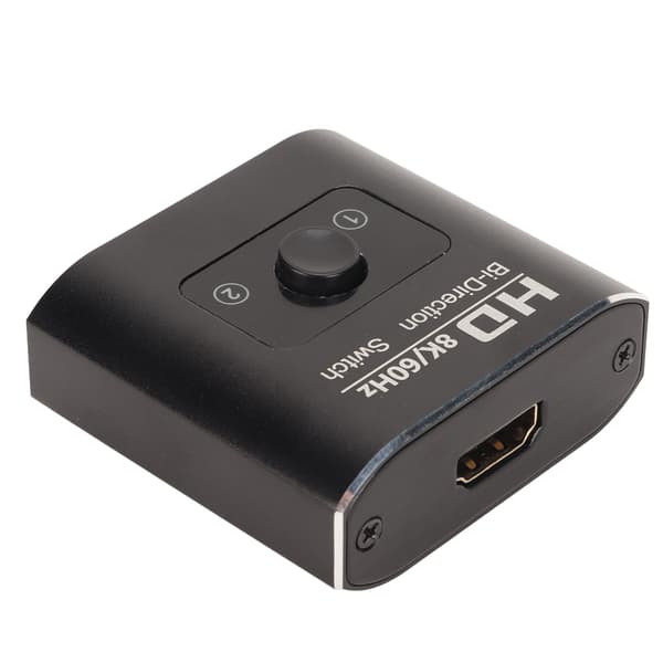 8K HD Multimedia Interface Switch 2 in 1 Ut Video Splitter 1 in 2 Ut Bi-Directionell