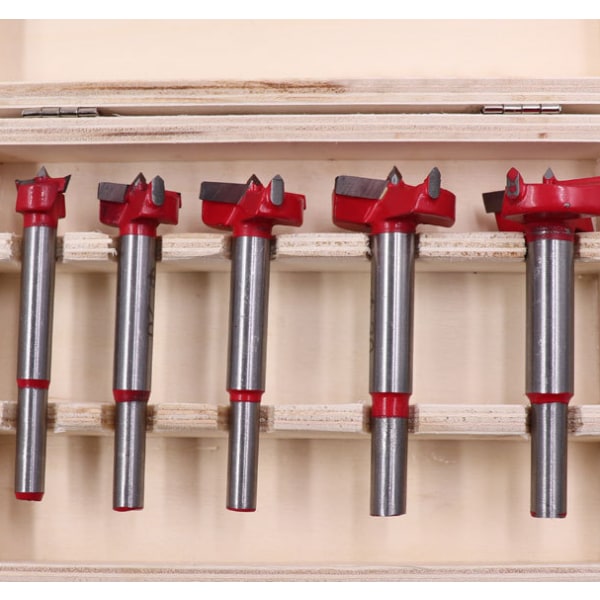 Set (5-delad konventionell set (med trälåda)),