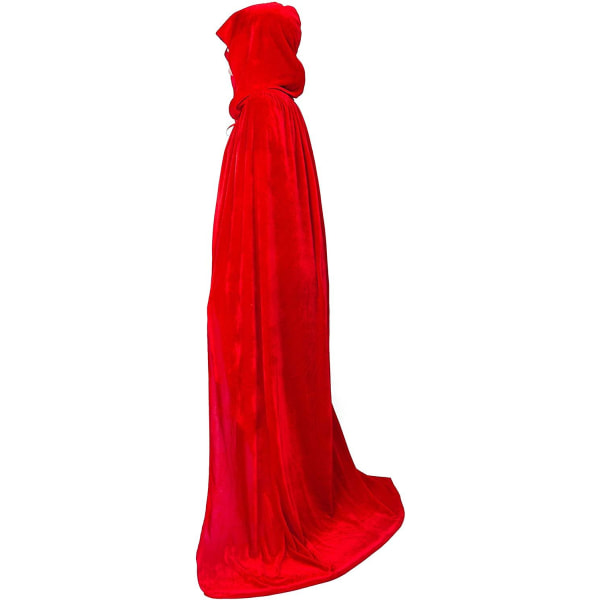 Halloween Cape - Röd - Storlek M