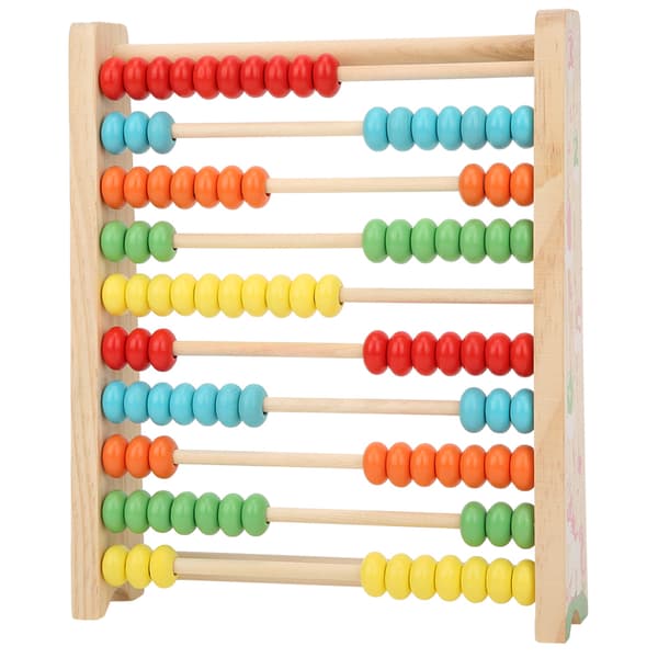 Træ Abacus til Børn - Pædagogisk Legetøj til Tidlig Matematiklæring