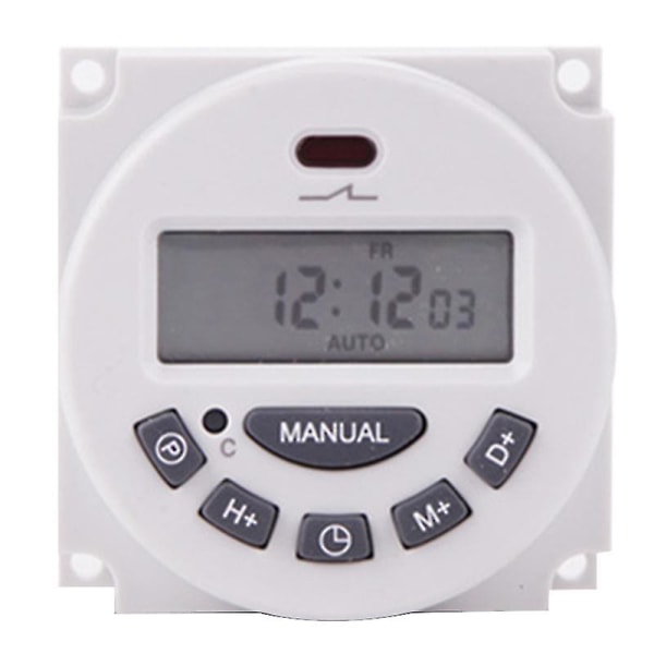 Digital LCD Power Programmerbar Timer Time Switch DC 24V