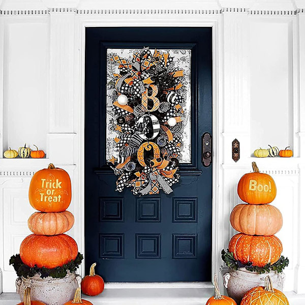 Halloween krans höst rand krans dörr inomhus och utomhus