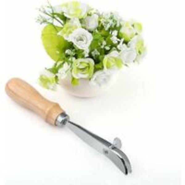 Edge Press Skiving Tool Læder Edge Creaser Arbejdsværktøj Læder Craft Læderbearbejdningsværktøj