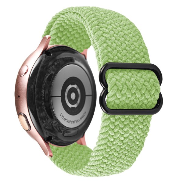 Lämplig för Jiaming Samsung rem 20mm,22mm Huawei gt2 pro tvåfärgad justerbar vävd rem-20mm influensa